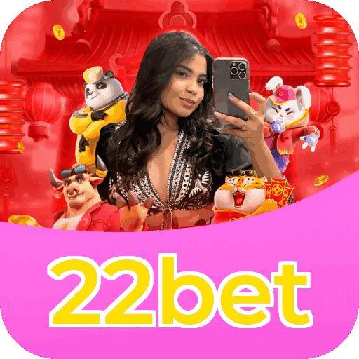 Interface do aplicativo 22bet mostrando jogos disponíveis no iOS e Android